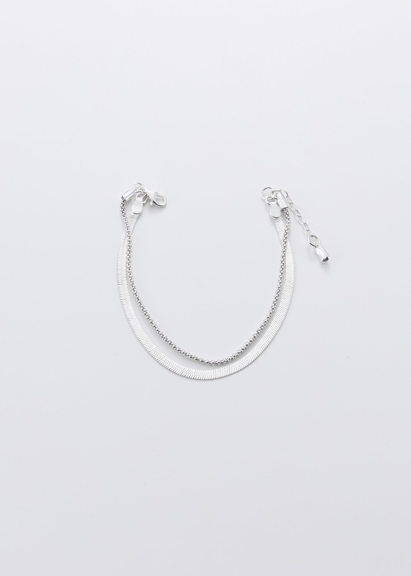 Double Layer Snake Bone Bracelets