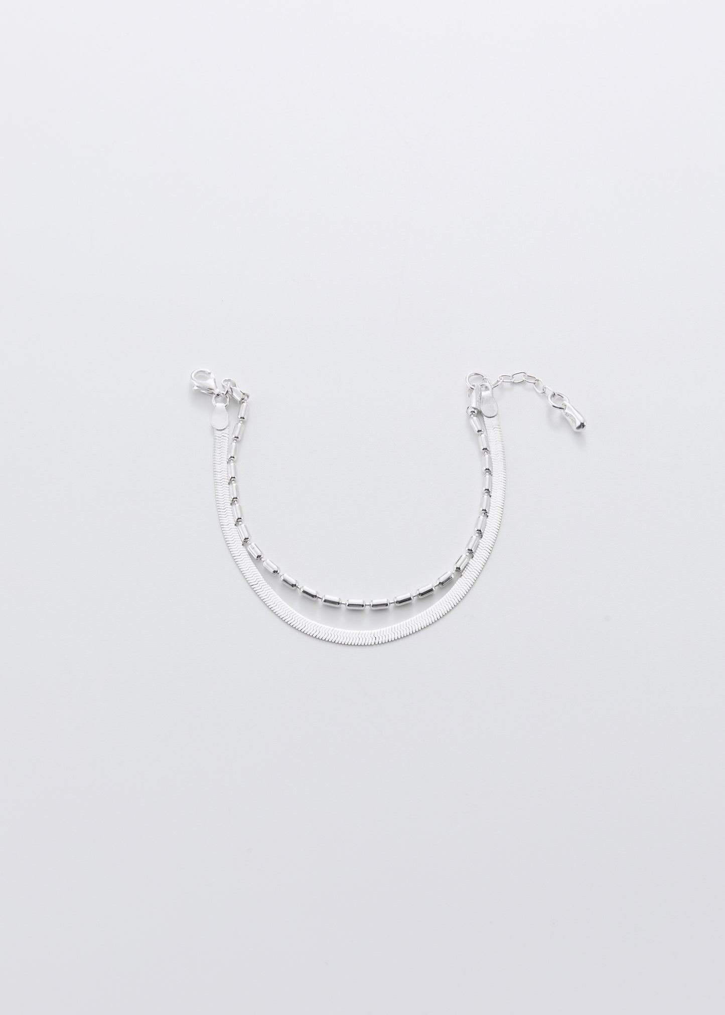 Double Layer Snake Bone Bracelets