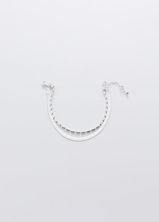 Double Layer Snake Bone Bracelets