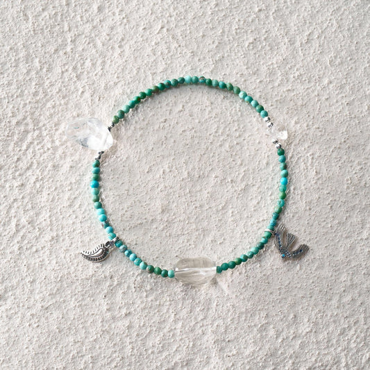 Lake Light Resting Bird Bracelet