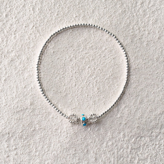 Vajra Prayer Wheel Bracelet