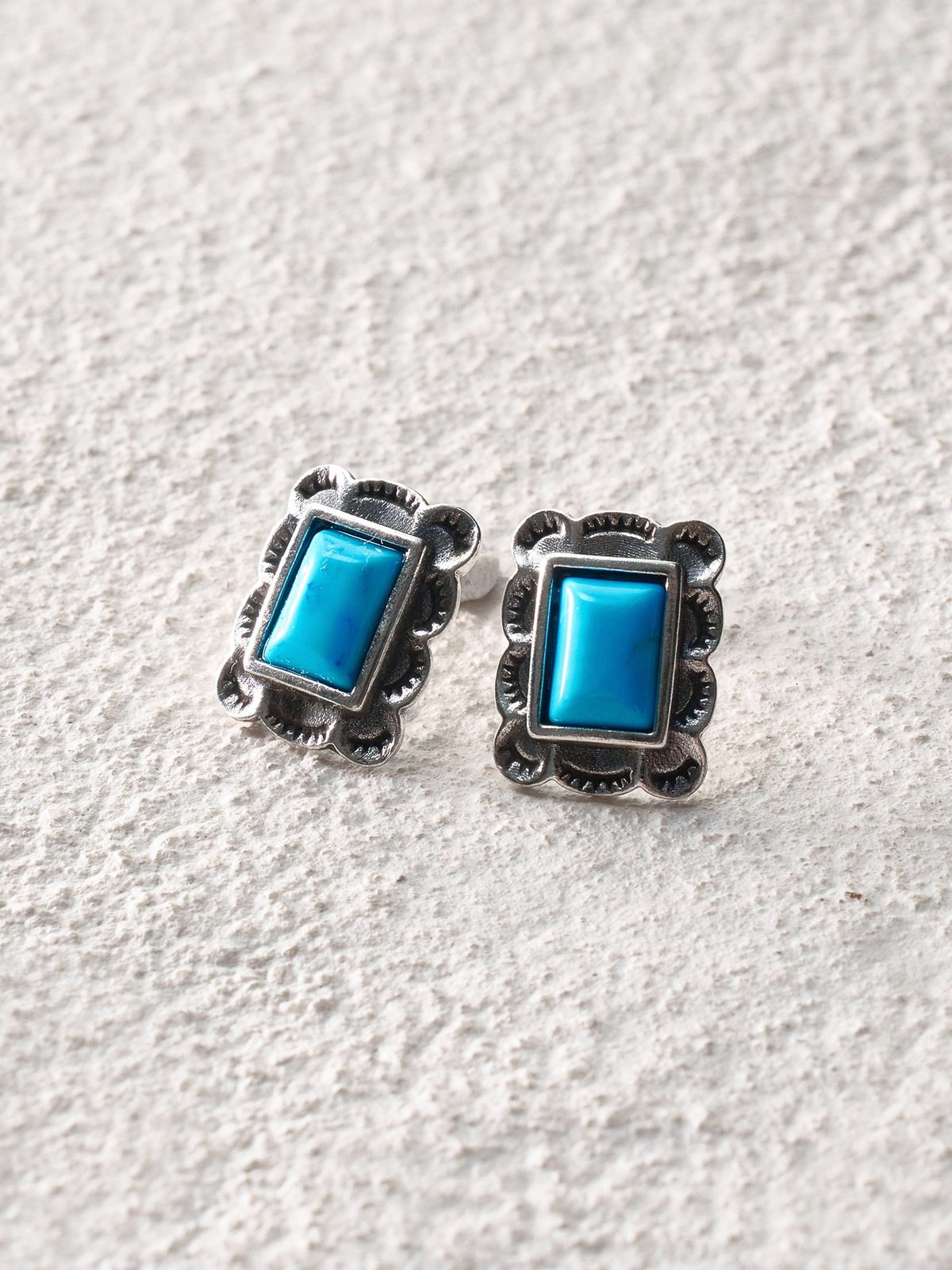 Boundary Stone Stud Earrings