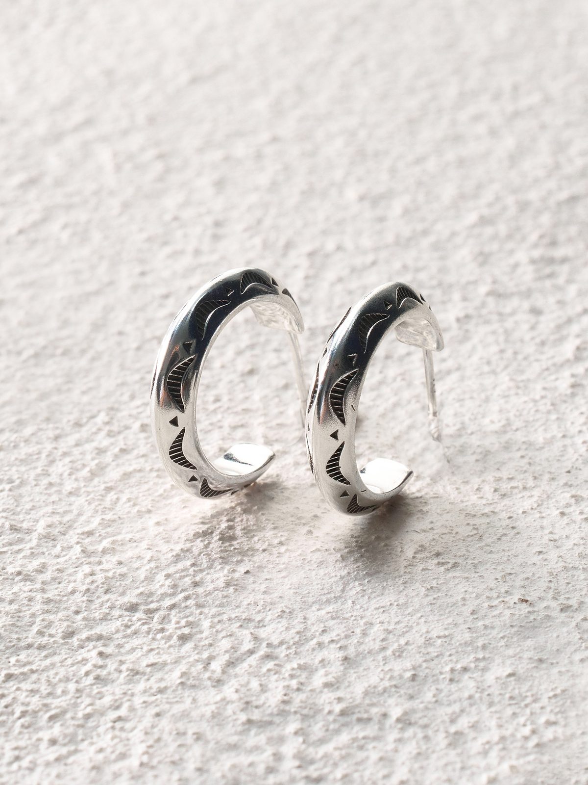 Totem Hoop Earrings Medium