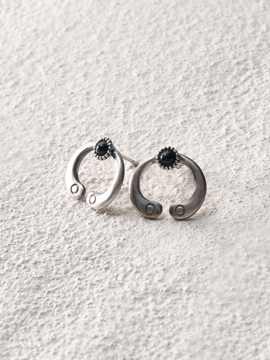 Twin Guardians Stud Earrings