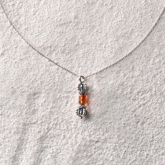 Agate Vajra Necklace