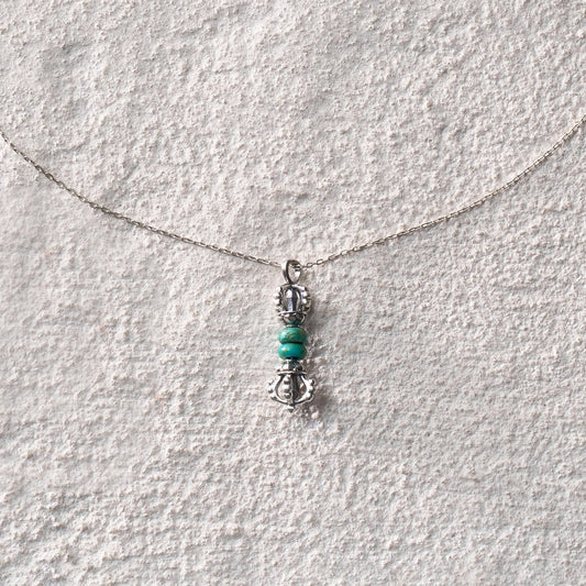 Turquoise Vajra Necklace