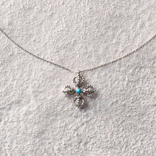 Cross Vajra Necklace