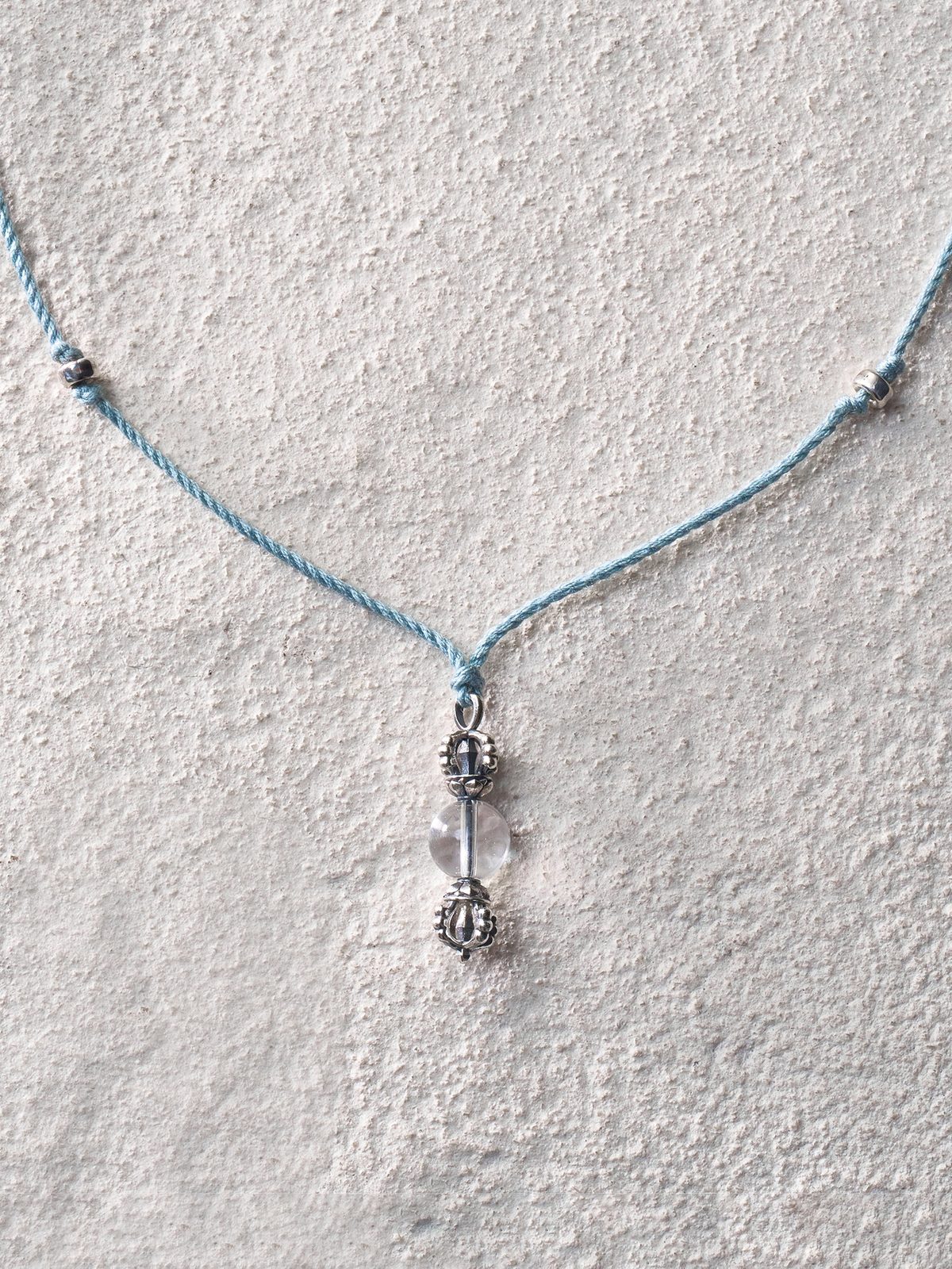 Spirit Horn Vajra Cord Necklace
