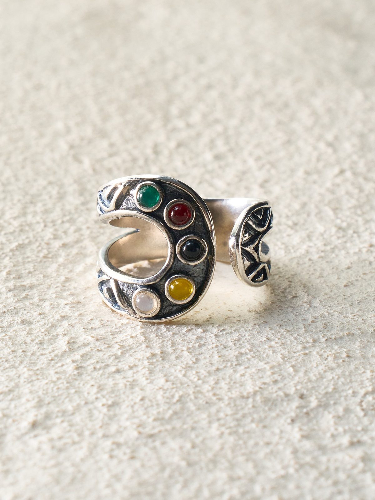 Five-Color Guardian Ring