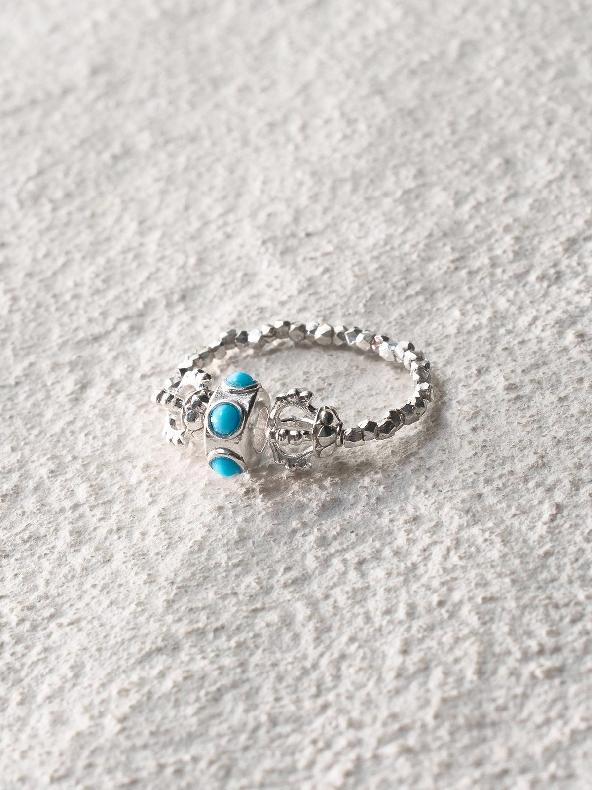 Vajra Prayer Wheel Ring