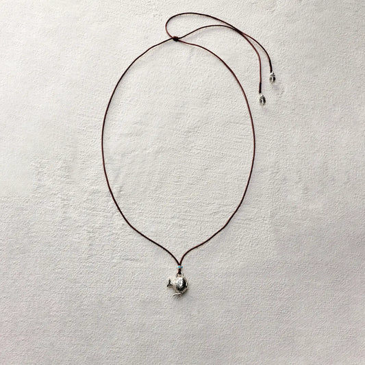 ensage-tokyo-nomads-flask-necklace-925-sterling-silver-etched-vessel-pendant-clear-quartz-charms-brown-cord