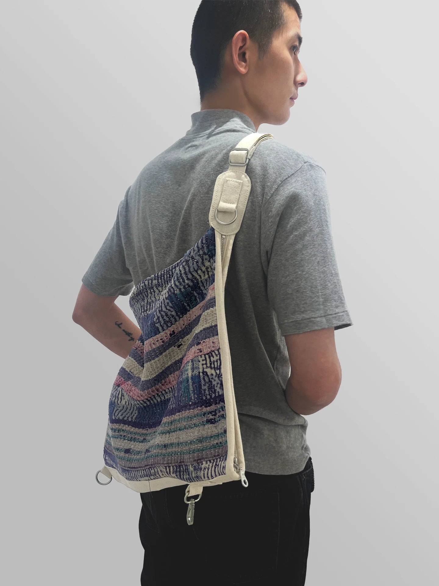 Boho Patchwork Sling Bag