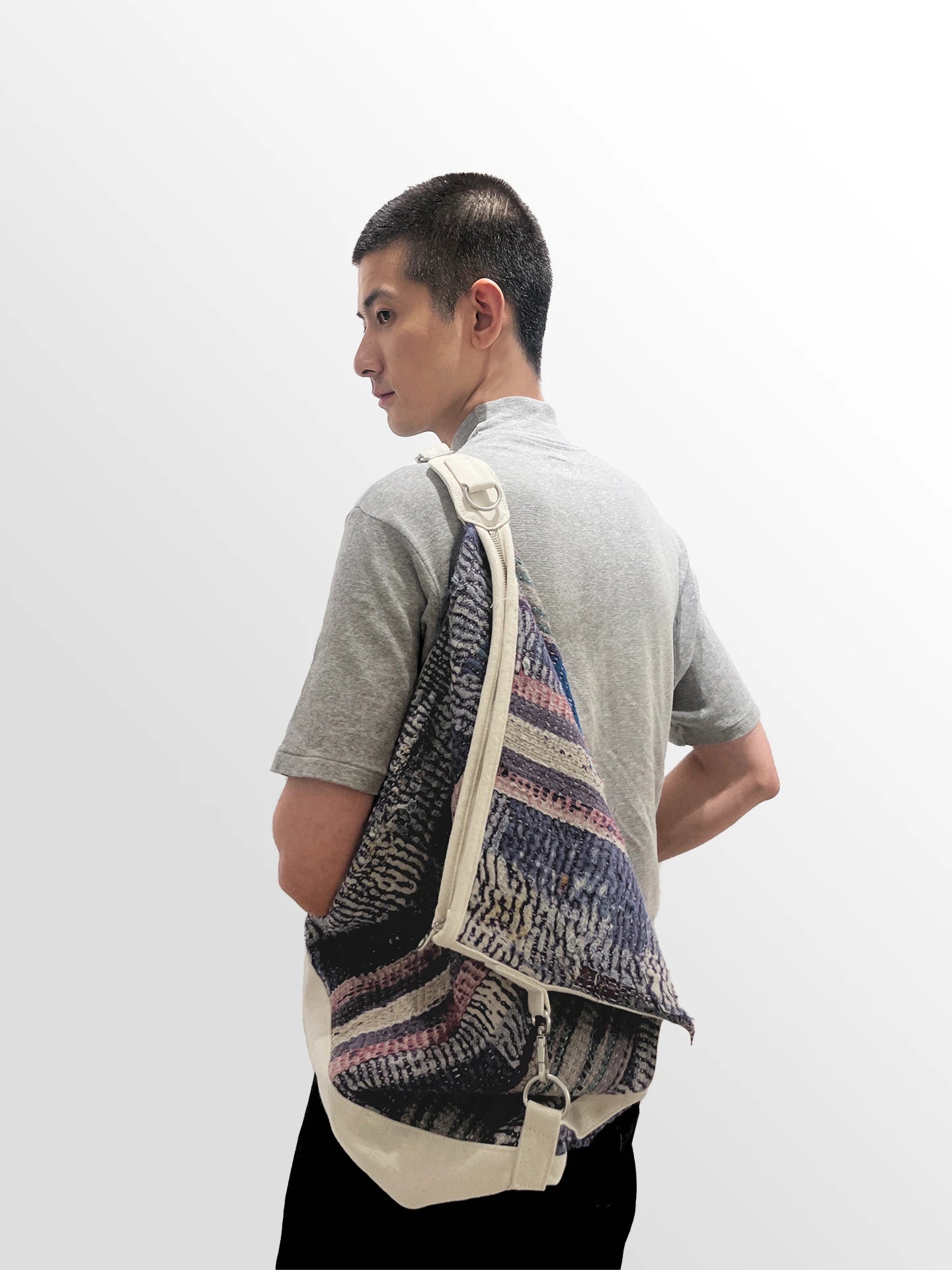 Boho Patchwork Sling Bag