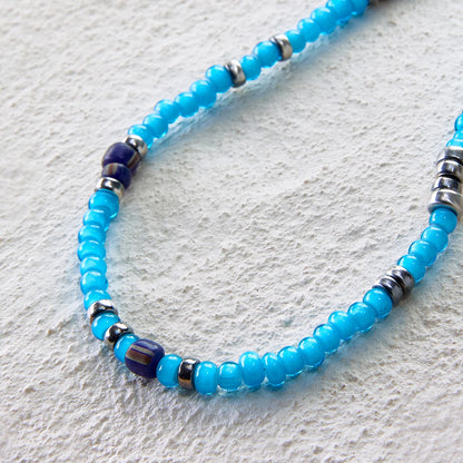 Azure Glass Bead