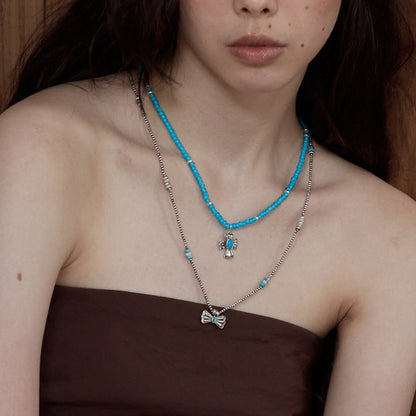 Glass Bead Cross