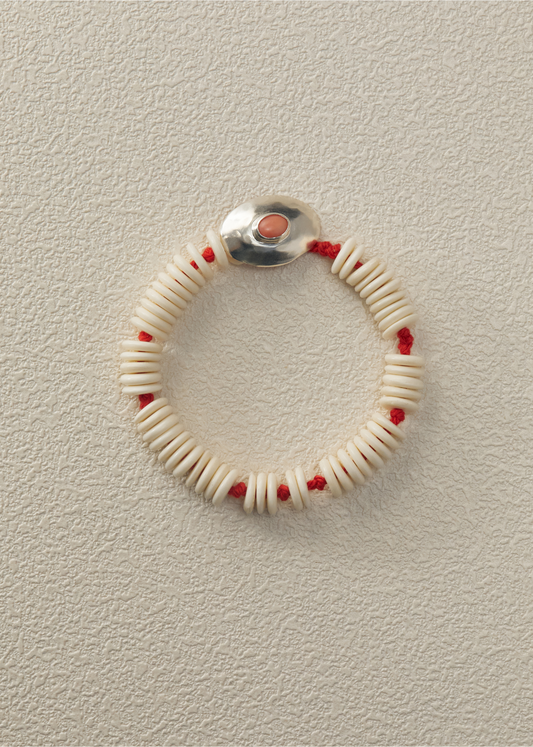 Bone Bead Bracelet