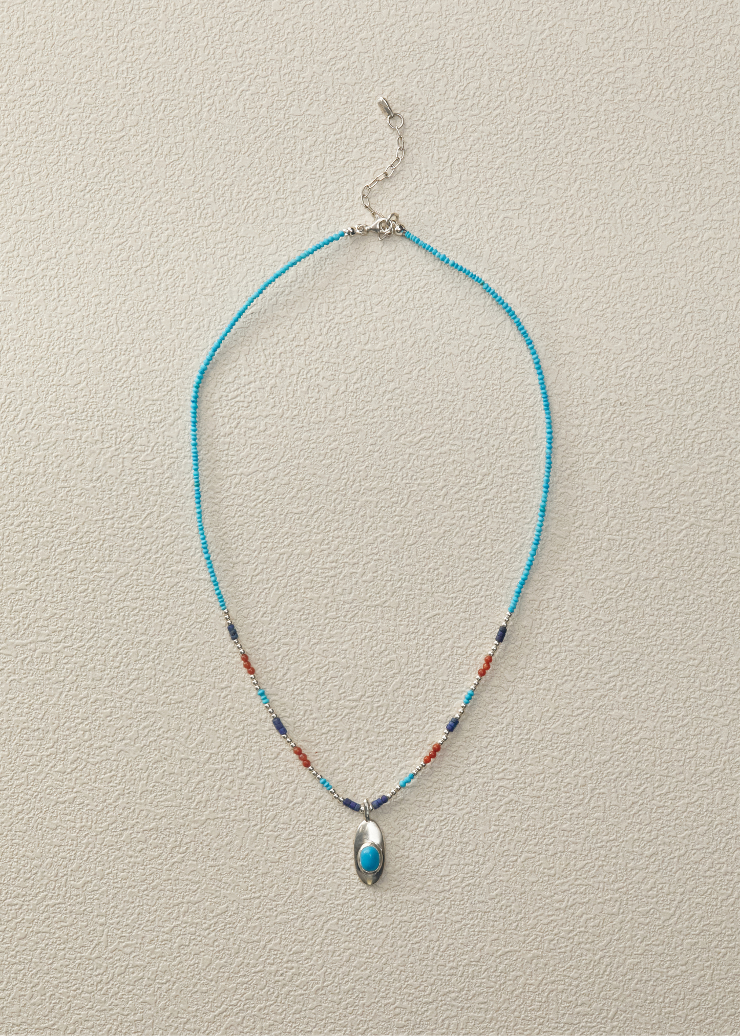 Blue Beaded Necklace