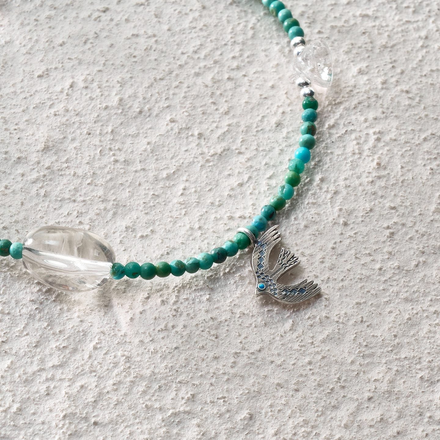 Lake Light Resting Bird Bracelet
