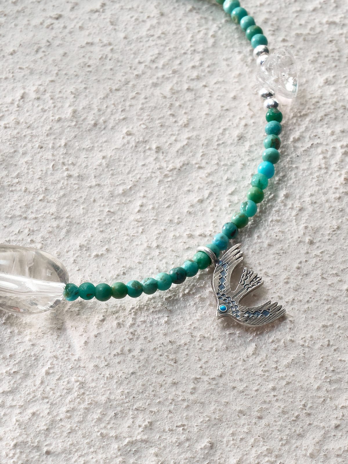 Lake Light Resting Bird Bracelet