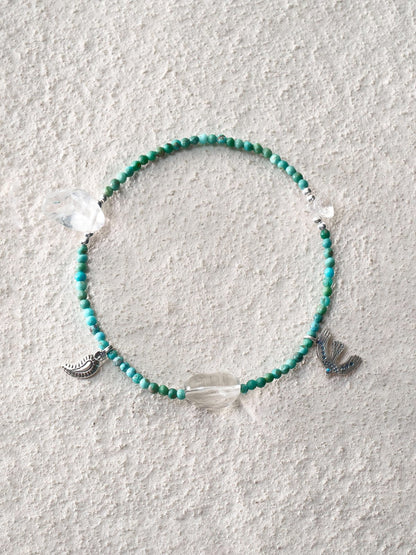 Lake Light Resting Bird Bracelet