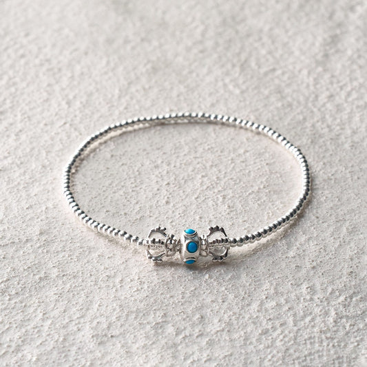 Vajra Prayer Wheel Bracelet