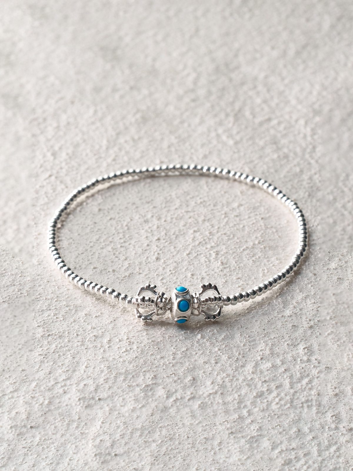 Vajra Prayer Wheel Bracelet