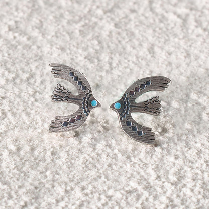 Silent Thunder Stud Earrings