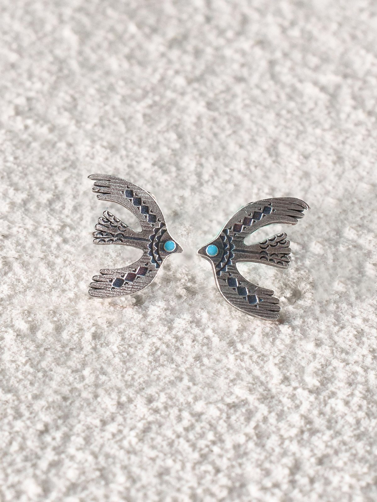 Silent Thunder Stud Earrings