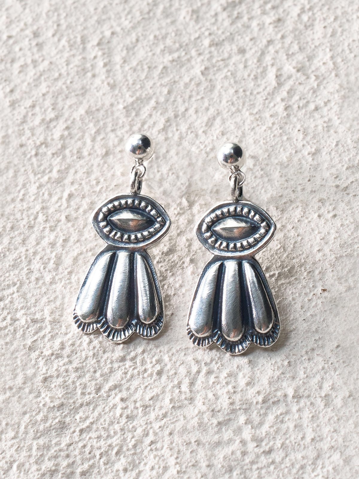 Silent Dance Stud Earrings