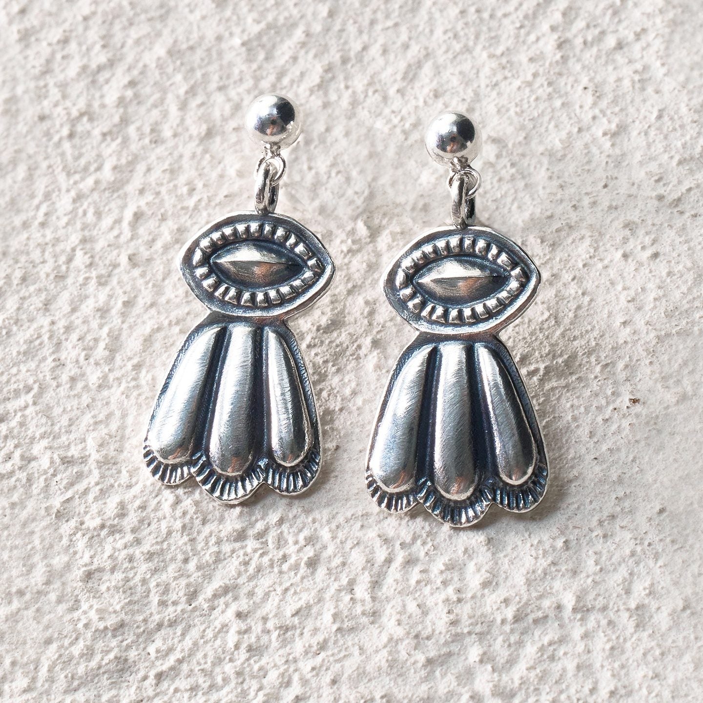 Silent Dance Stud Earrings