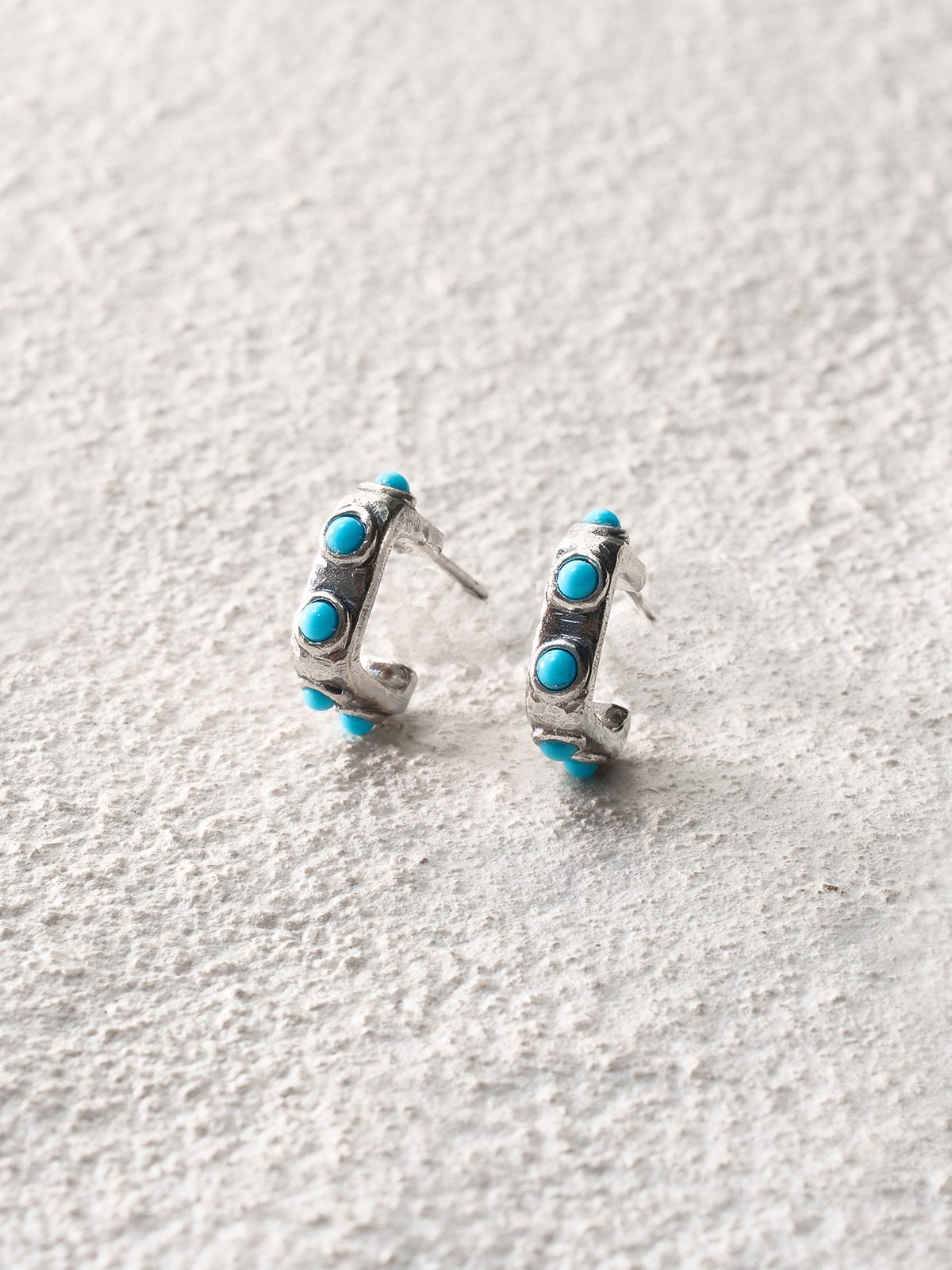 Small Square Stud Earrings