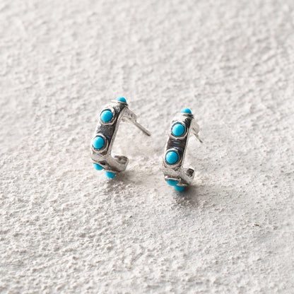 Small Square Stud Earrings