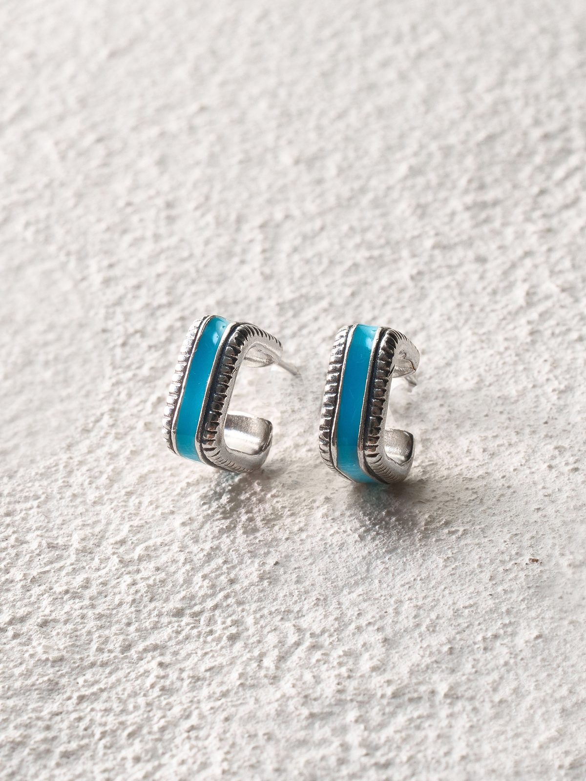 Vintage Small Square Stud Earrings