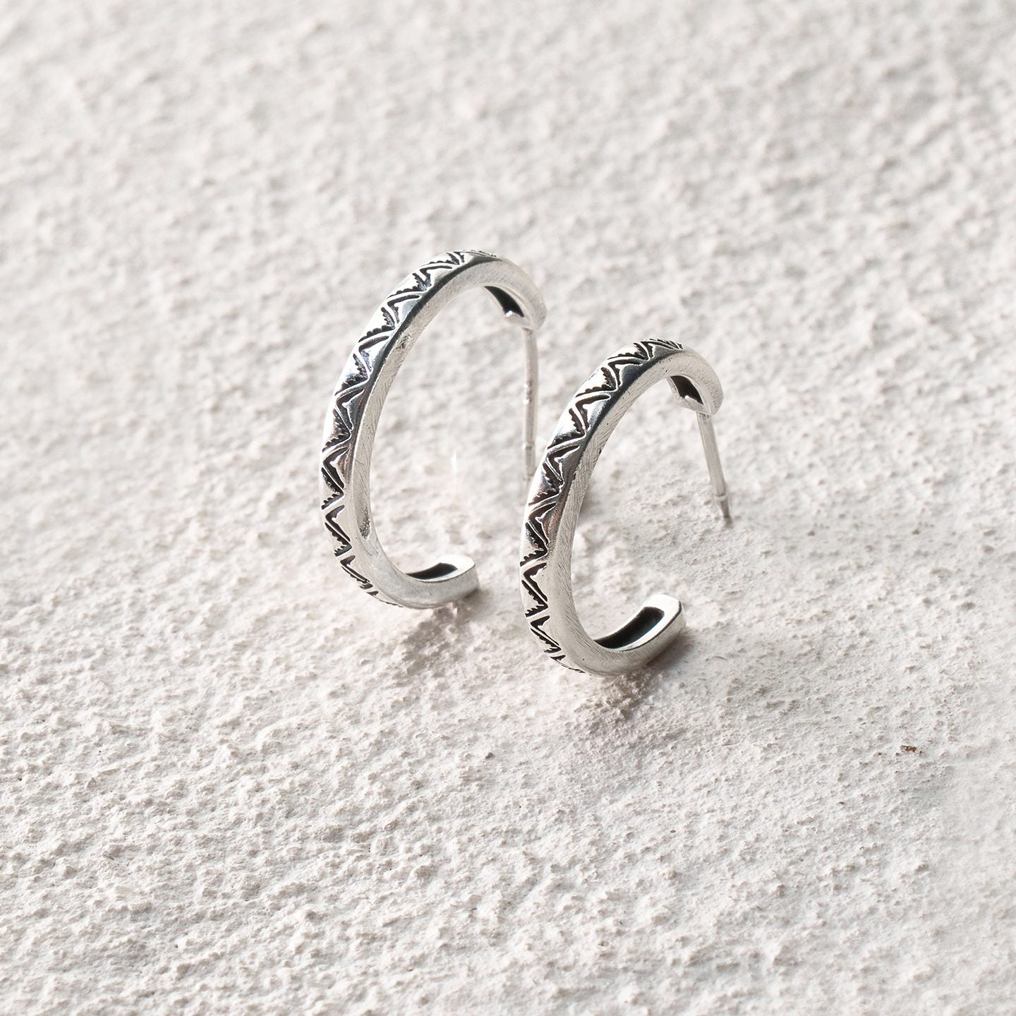 Totem Hoop Earrings Small