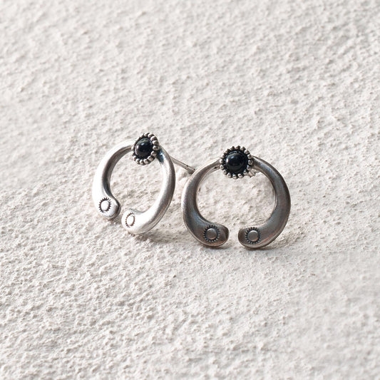 Twin Guardians Stud Earrings