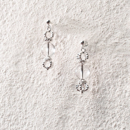 Spirit Horn Vajra Drop Earrings