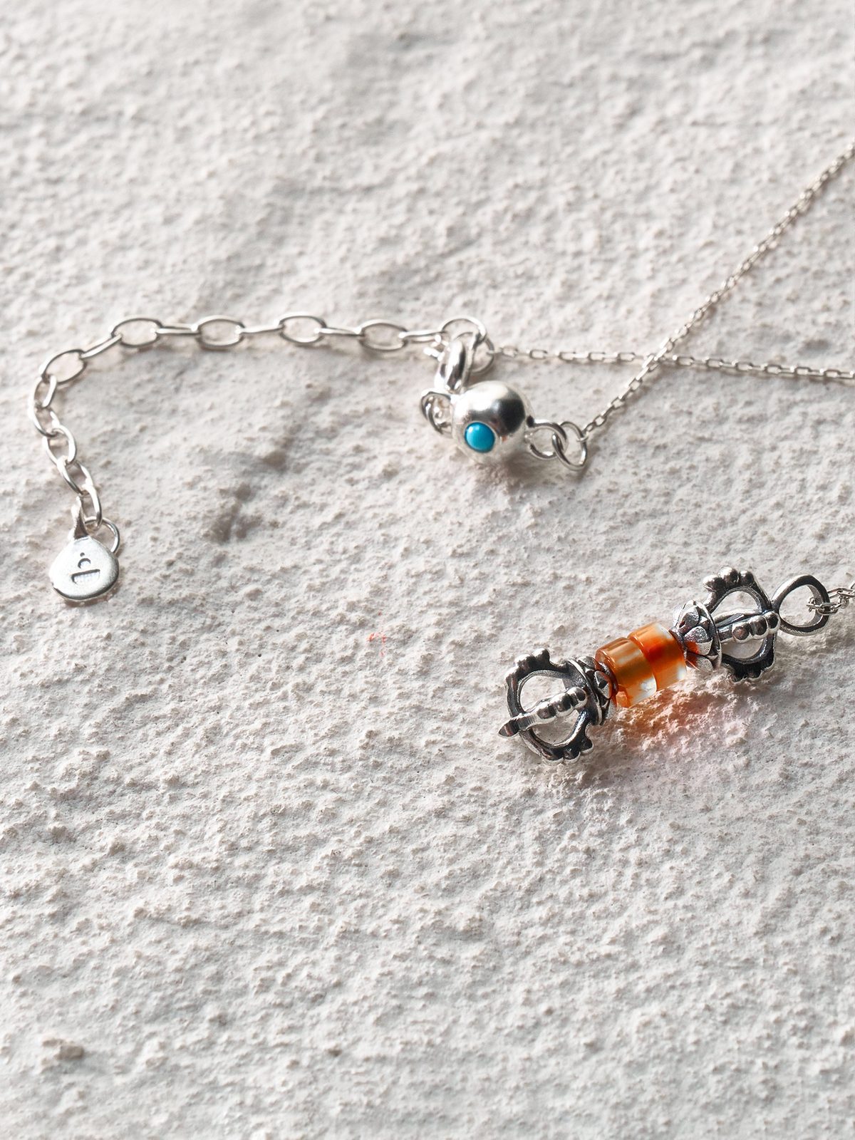 Agate Vajra Necklace