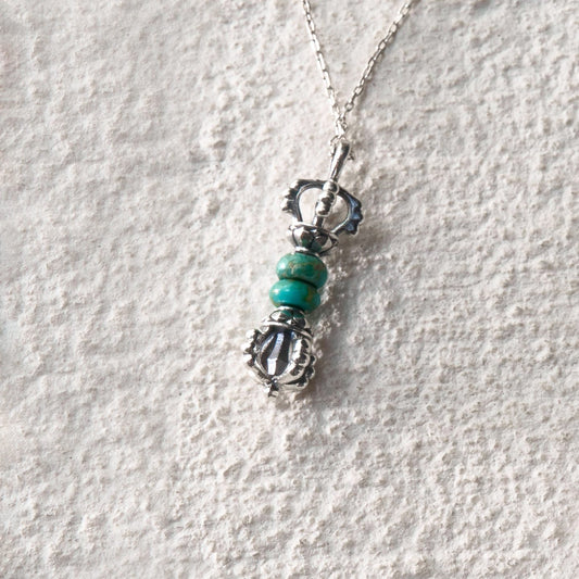 Turquoise Vajra Necklace