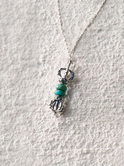 Turquoise Vajra Necklace
