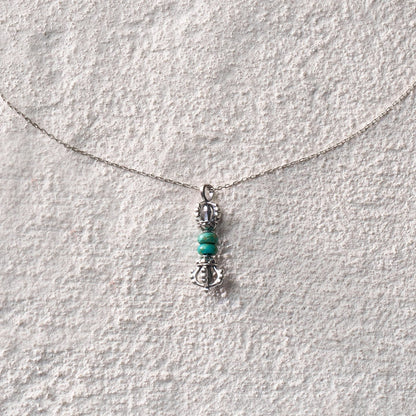 Turquoise Vajra Necklace