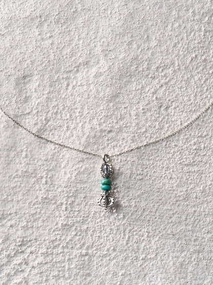 Turquoise Vajra Necklace