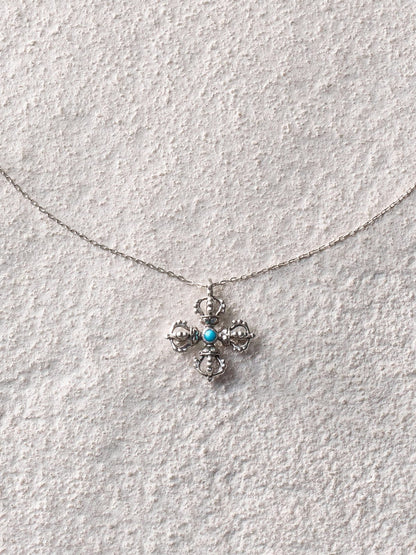 Cross Vajra Necklace