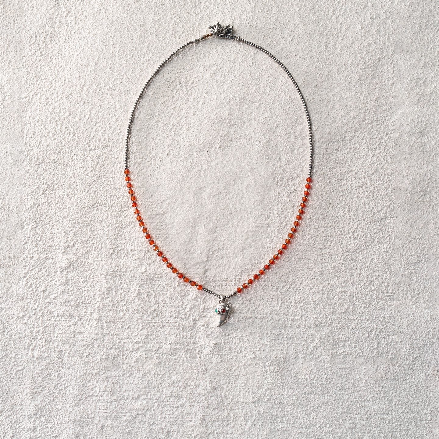 Spirit Horn Mixed Bead Necklace