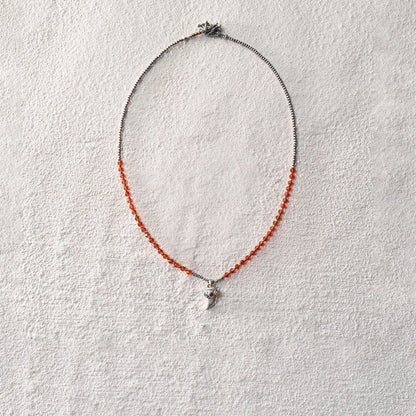 Spirit Horn Mixed Bead Necklace