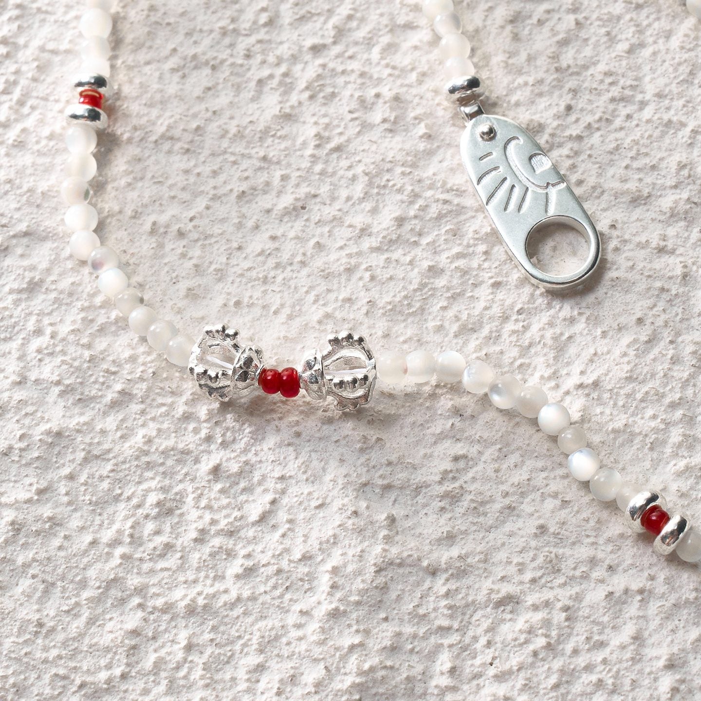Clear Sky Vajra Necklace