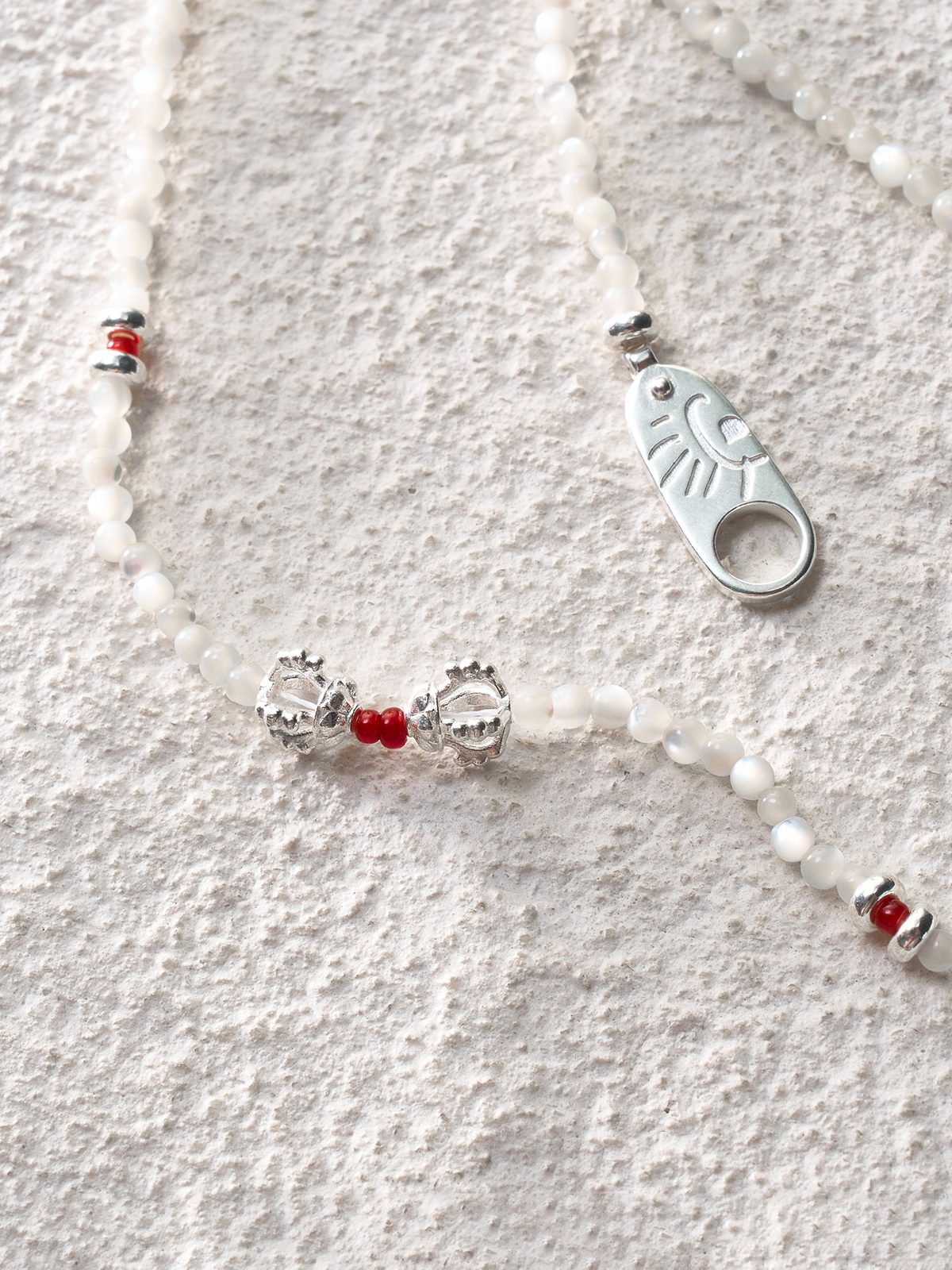 Clear Sky Vajra Necklace