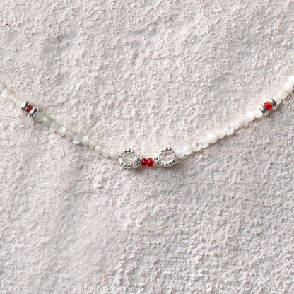 Clear Sky Vajra Necklace