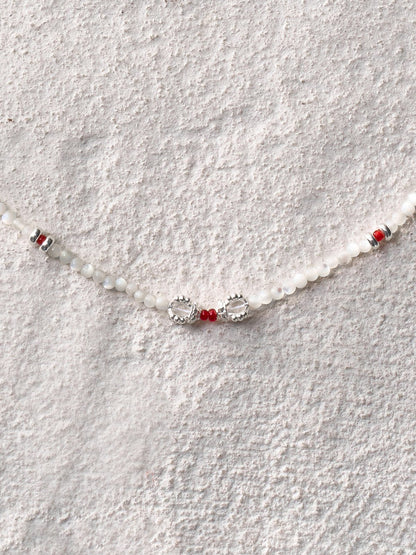 Clear Sky Vajra Necklace