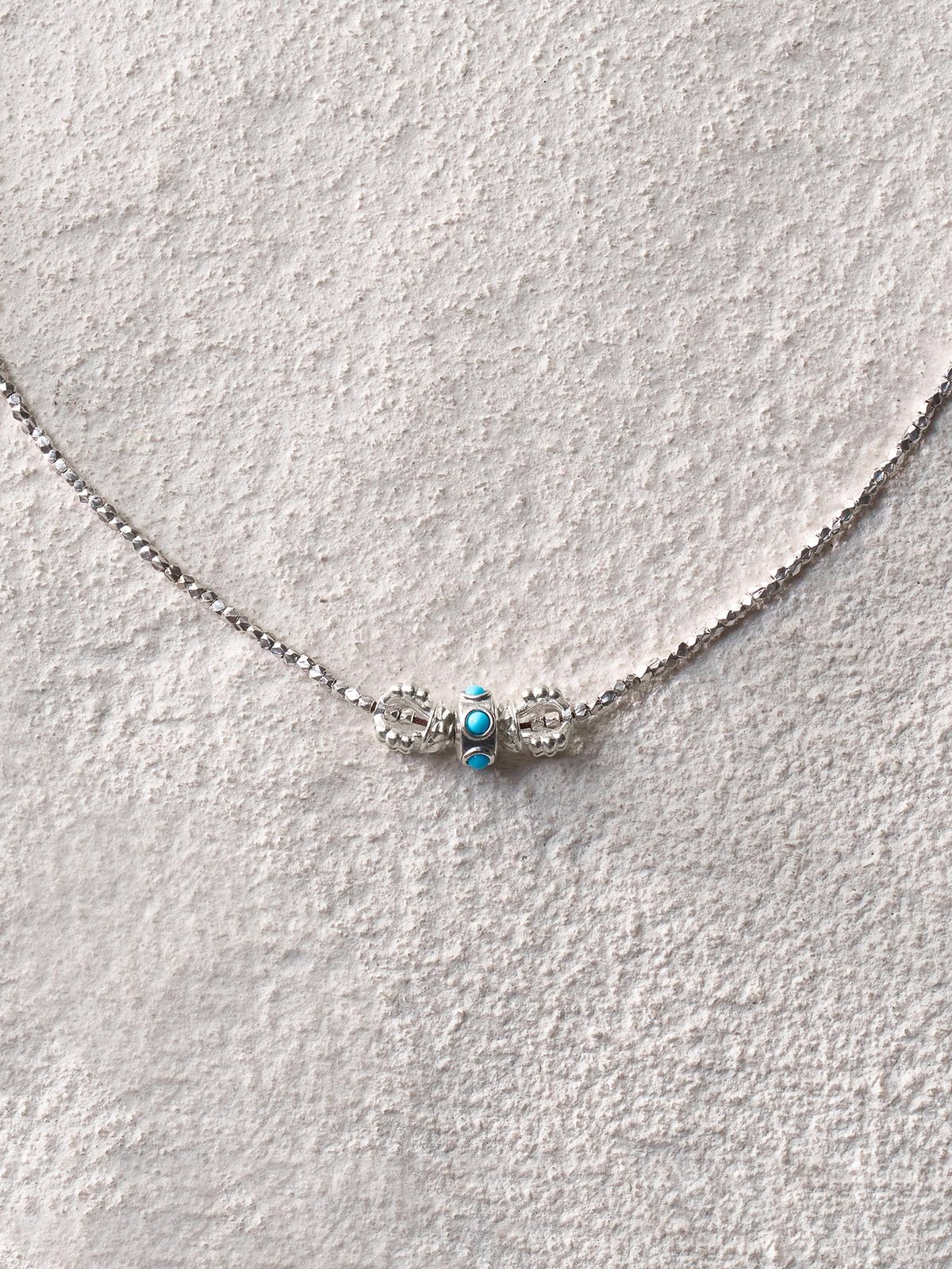 Vajra Prayer Wheel Necklace