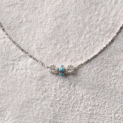 Vajra Prayer Wheel Necklace